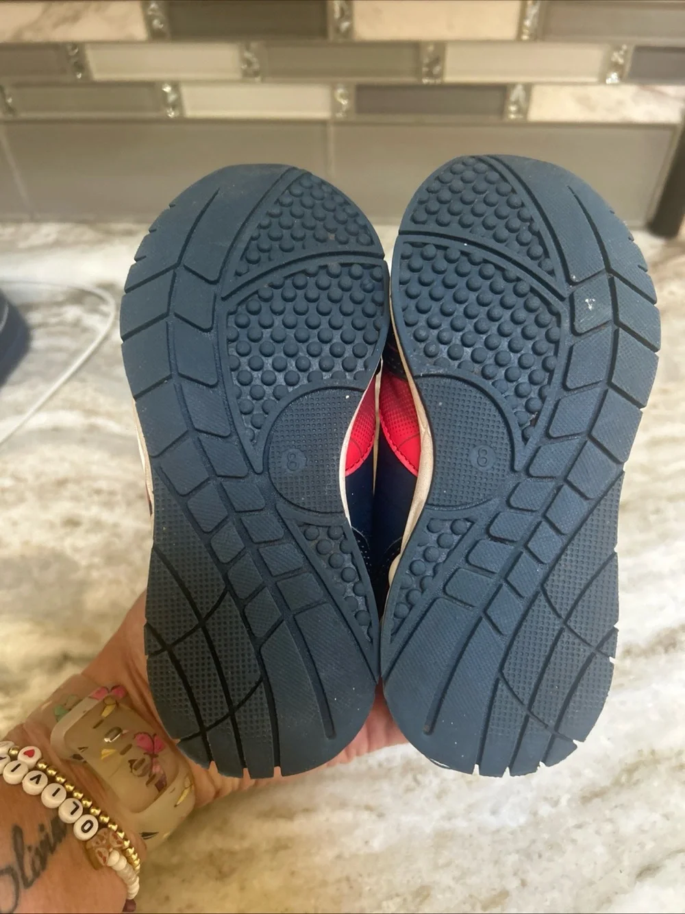 Marvel SpiderMan Toddler Boys Light-up Athletic Shoe Sneakers Size: Kids  8